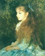 Pierre-Auguste Renoir Photo of painting Mlle. Irene Cahen d'Anvers. Spain oil painting artist